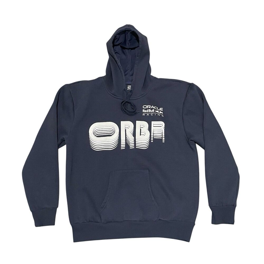 Oracle Red Bull Racing Navy Blue Hoodie XL Formula 1 F1 Verstappen Pullover